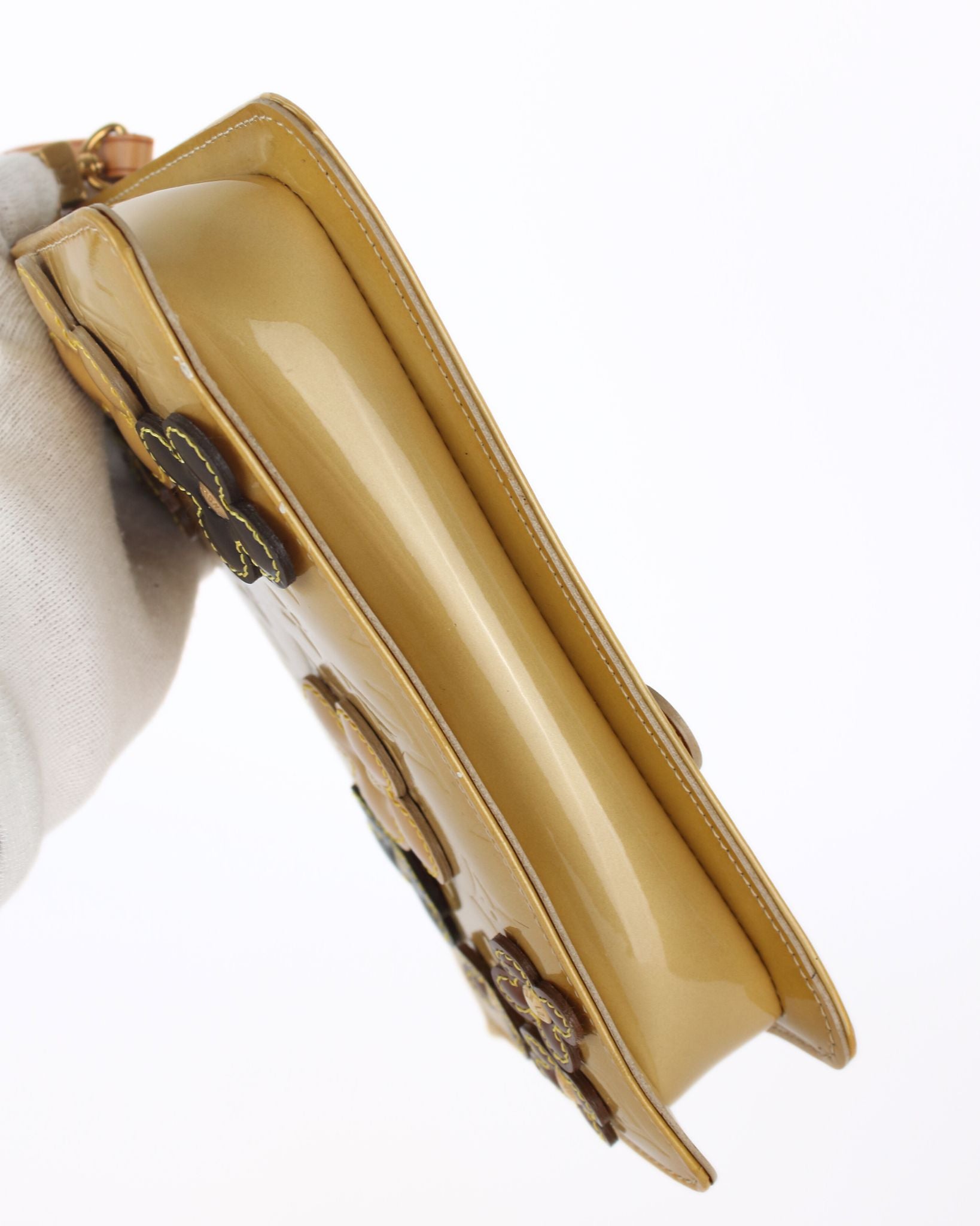 Limited Edition 2000s Vernis Lexington Fleurs Pochette