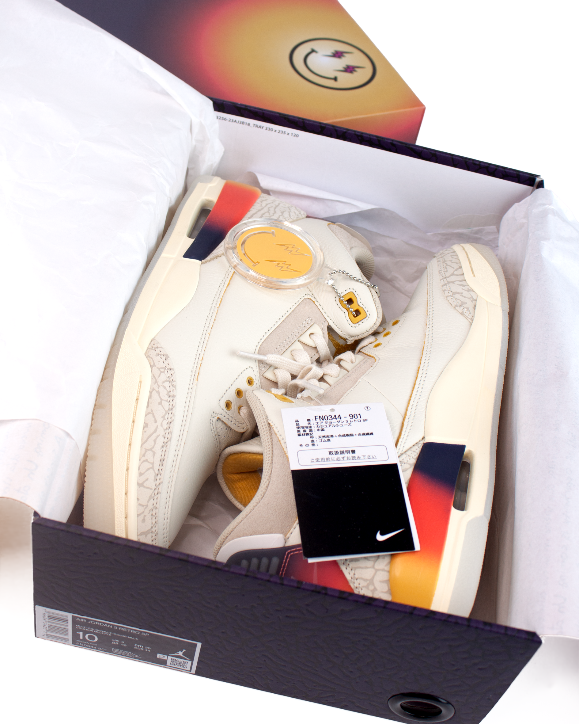 J. Balvin x Air Jordan 3 Retro 'Medellin Sunset'
