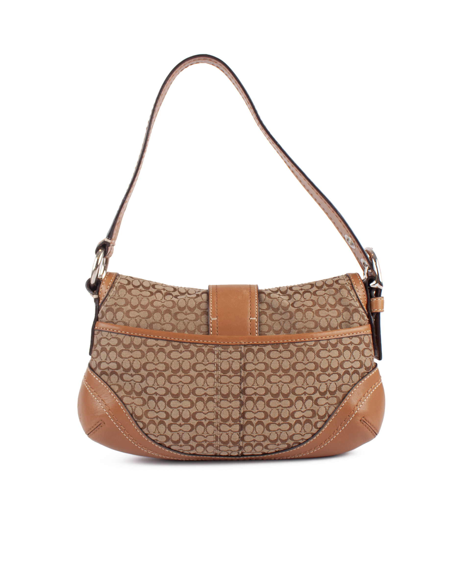 Soho Y2K Signature Flap Bag