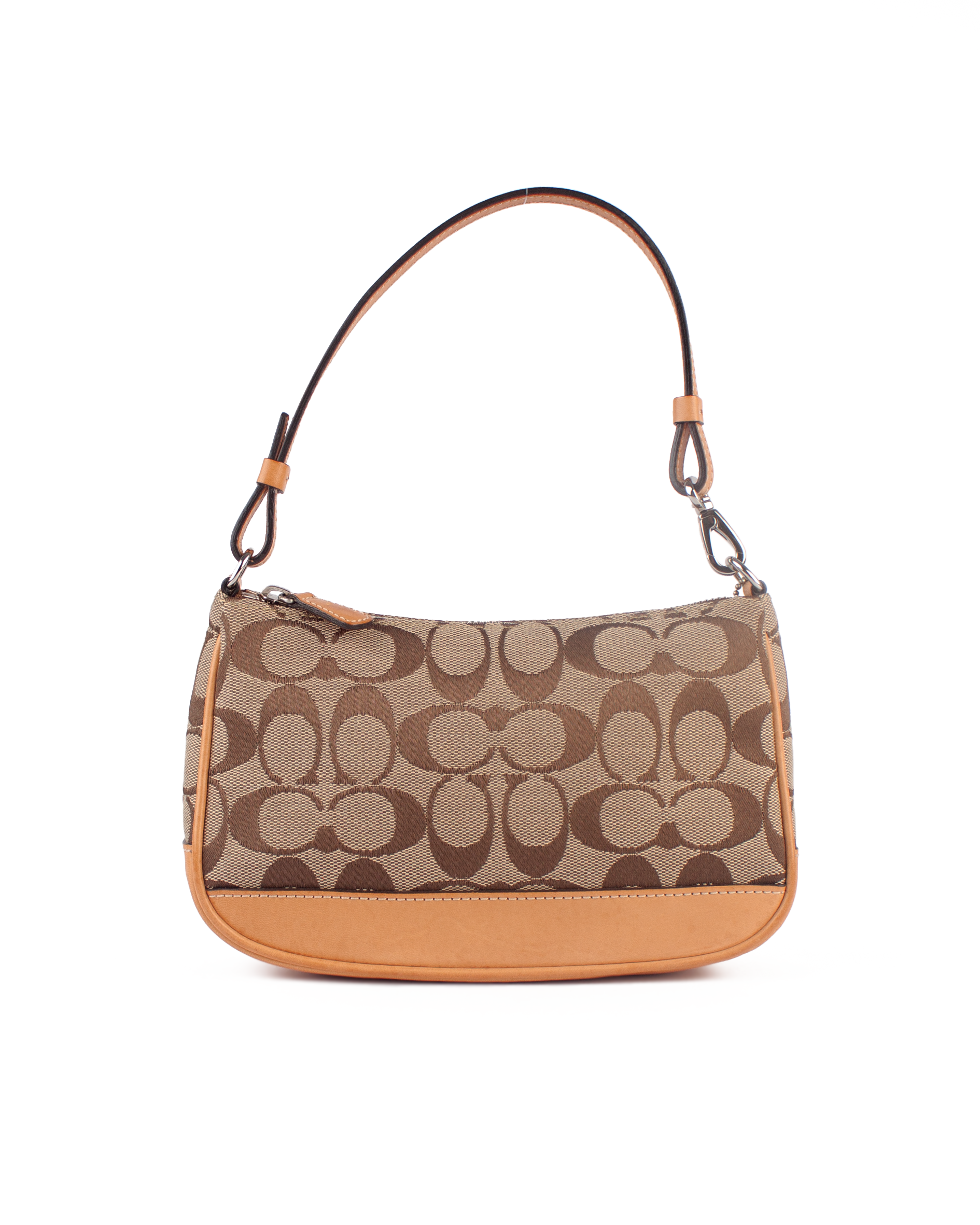 Demi Signature Canvas Pochette Shoulder Bag