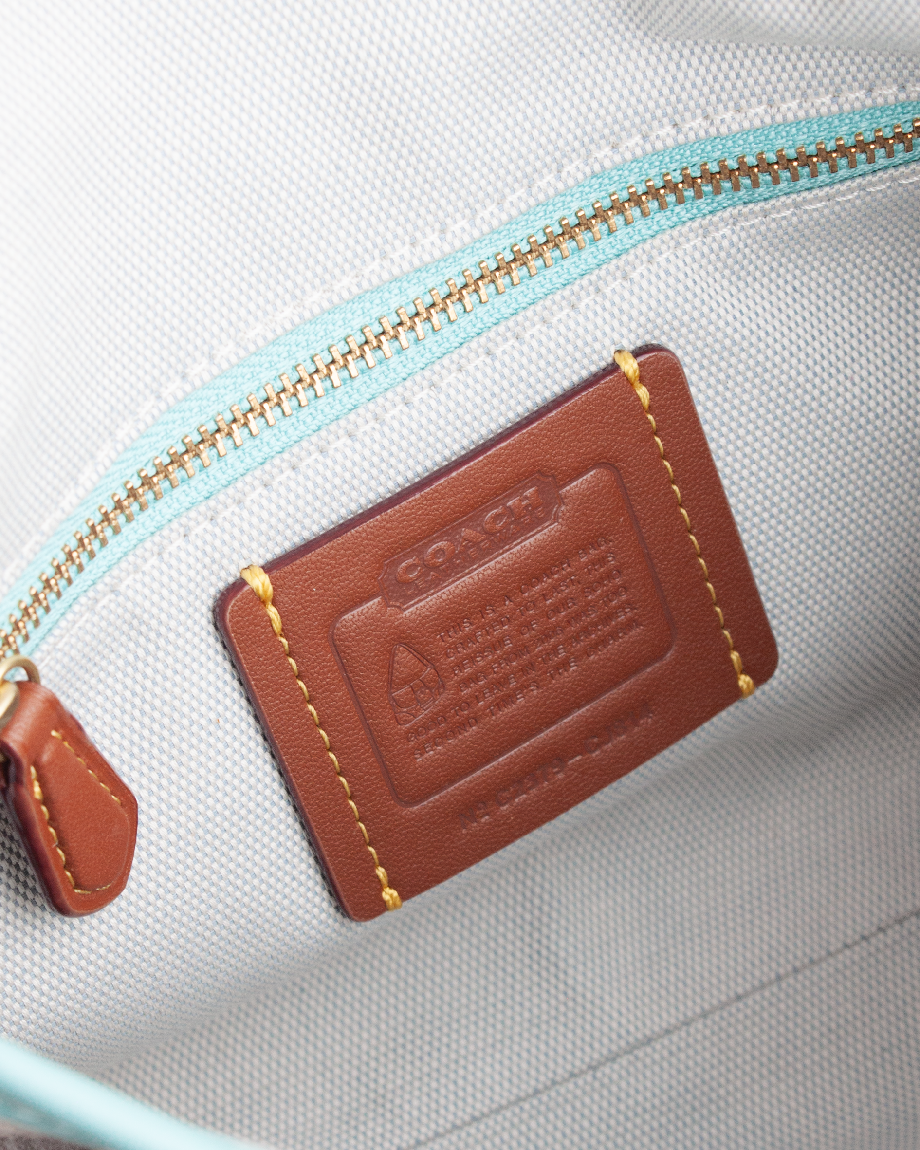 Limited Restored Signature Jacquard Soho Bag