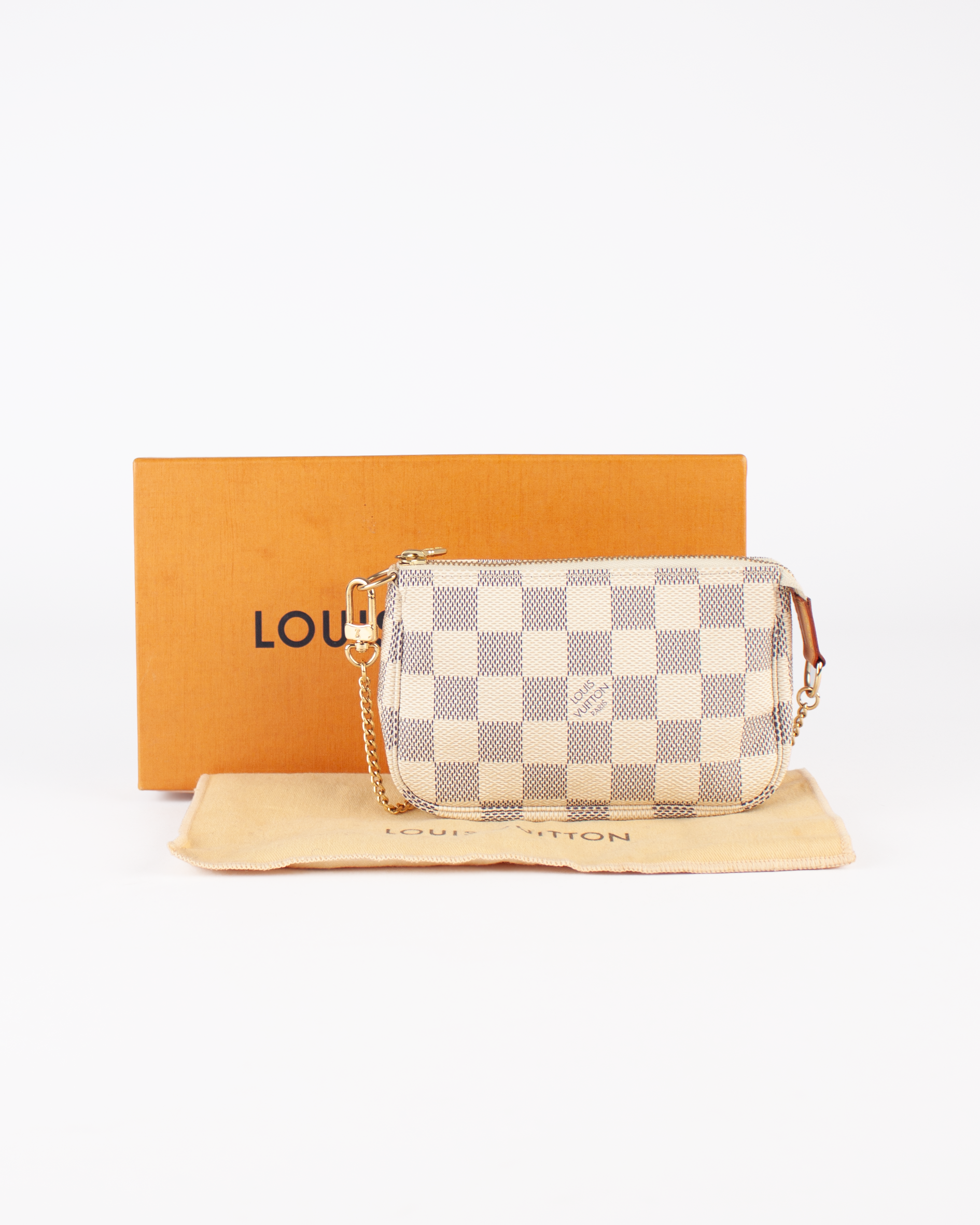 Damier Azur Mini Pochette Accessoires