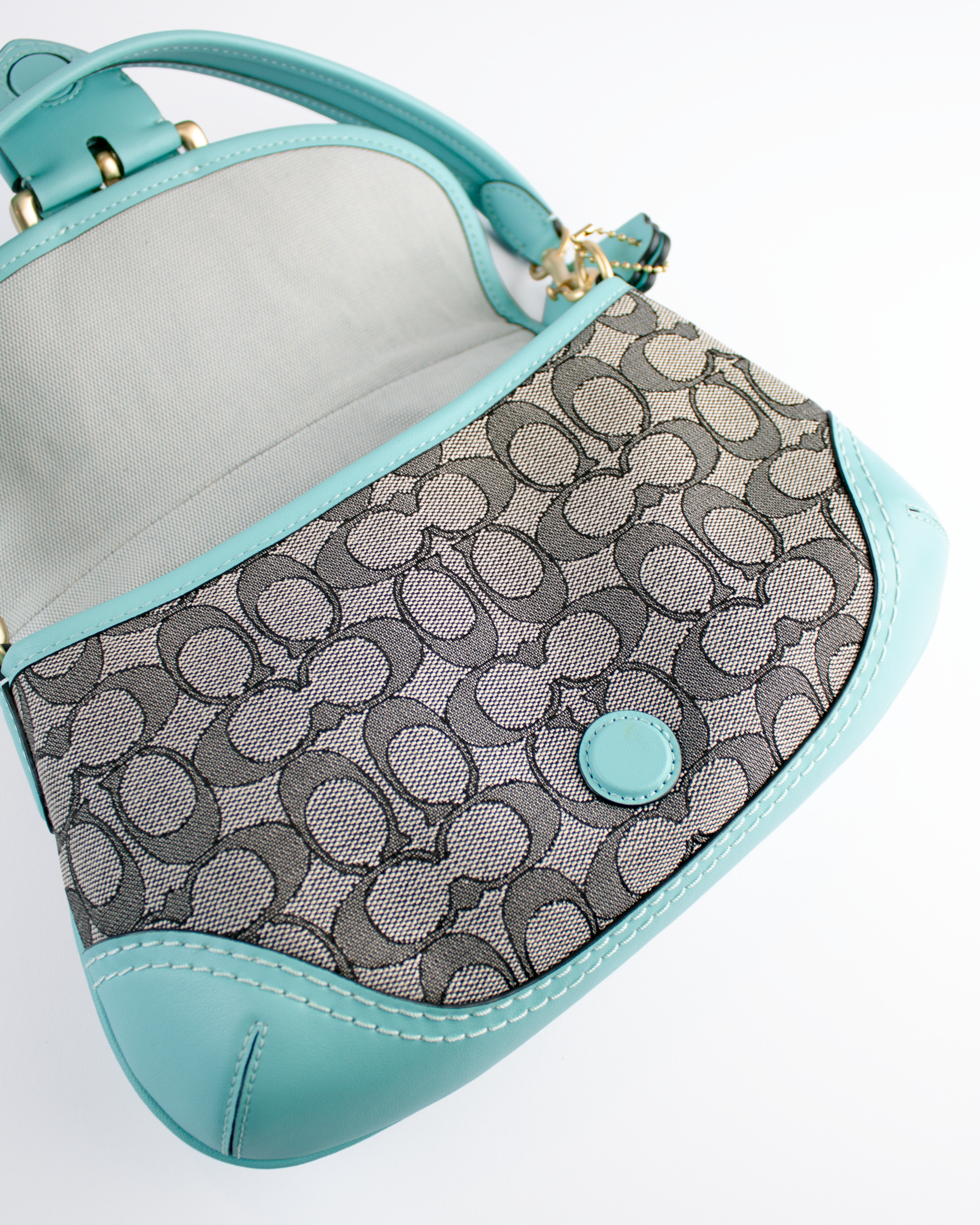 Limited Restored Signature Jacquard Soho Bag