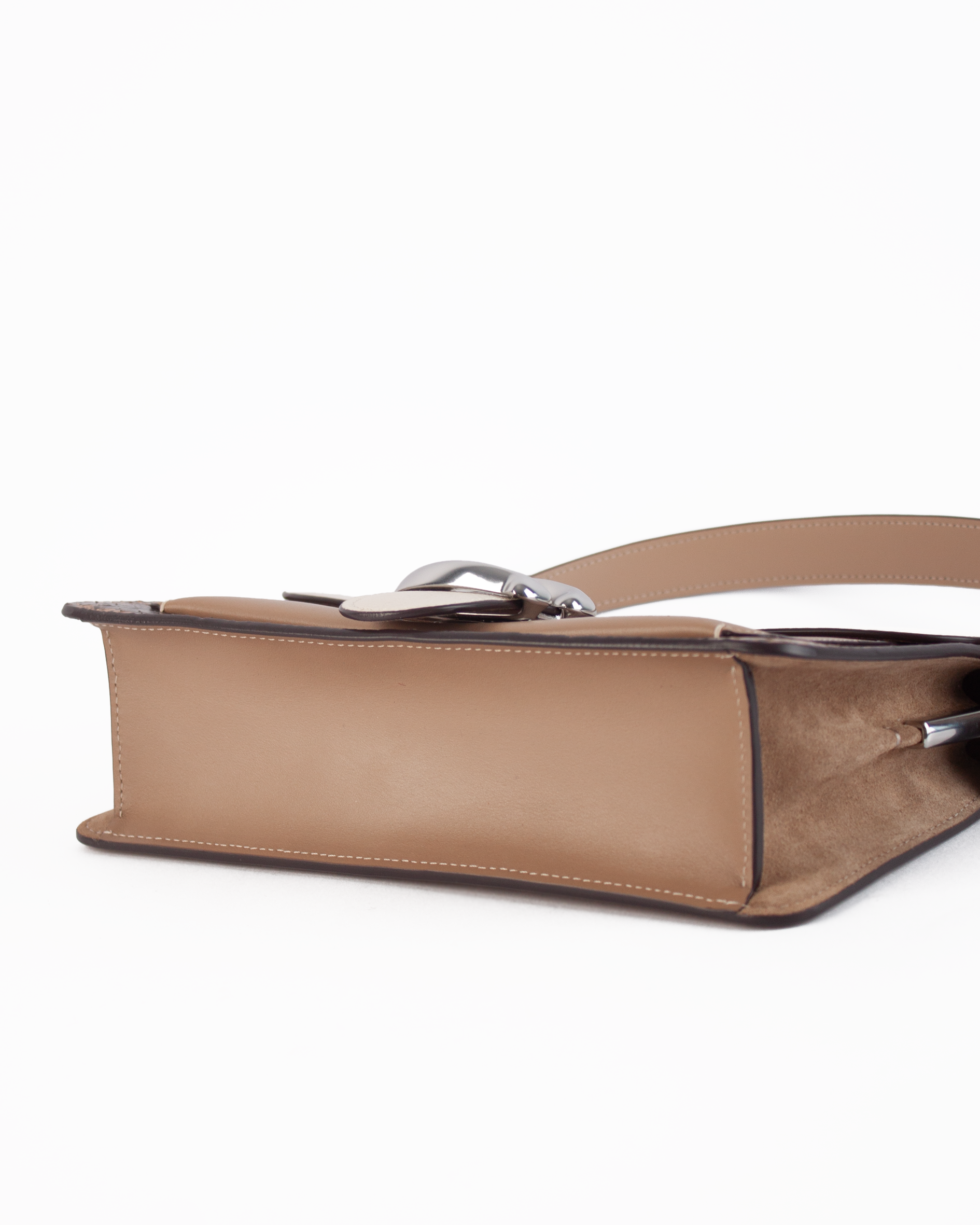 Tabby 26 Colourblock Snakeskin Shoulder Bag