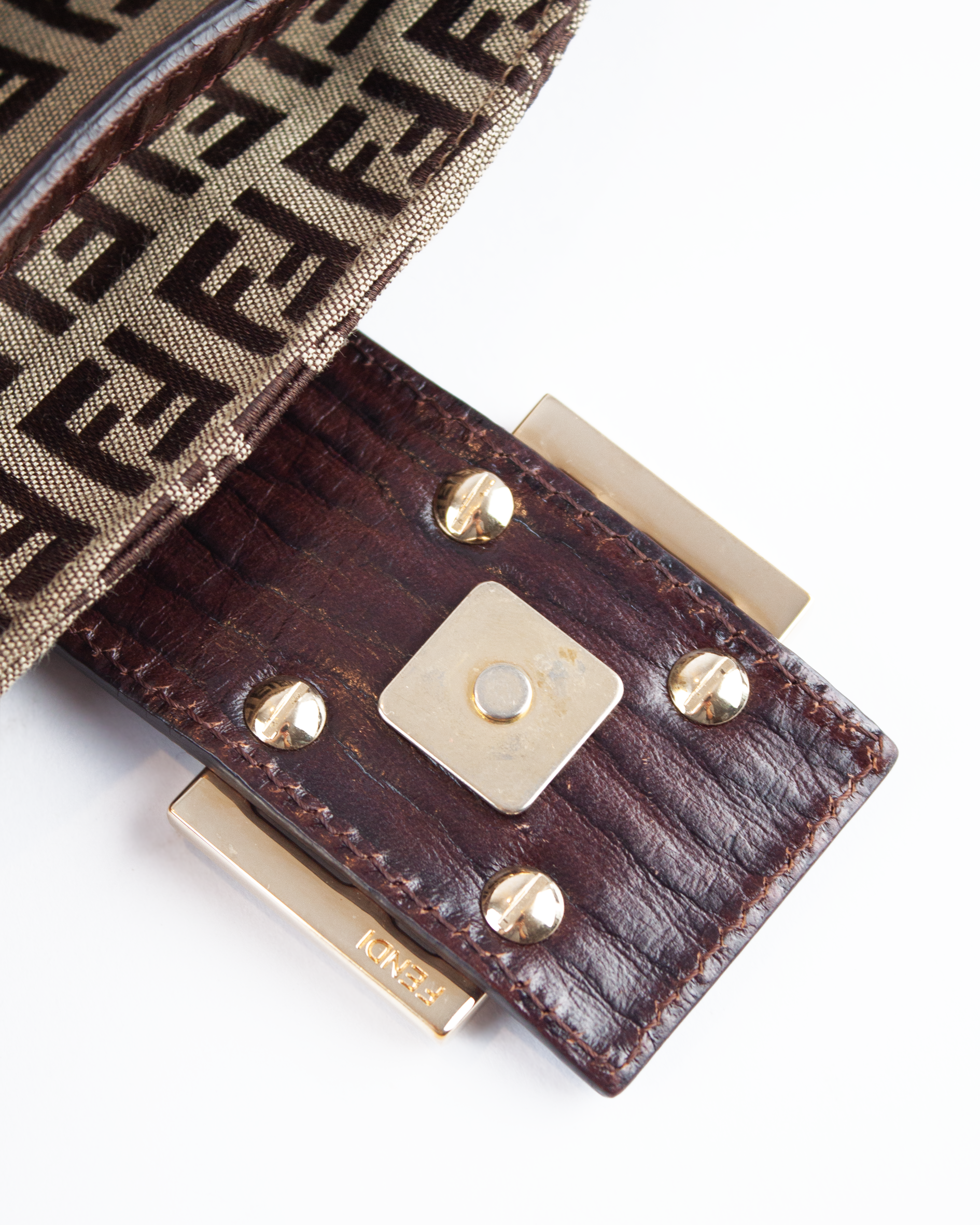 Zucchino Shoulder Bag Gold Hardware