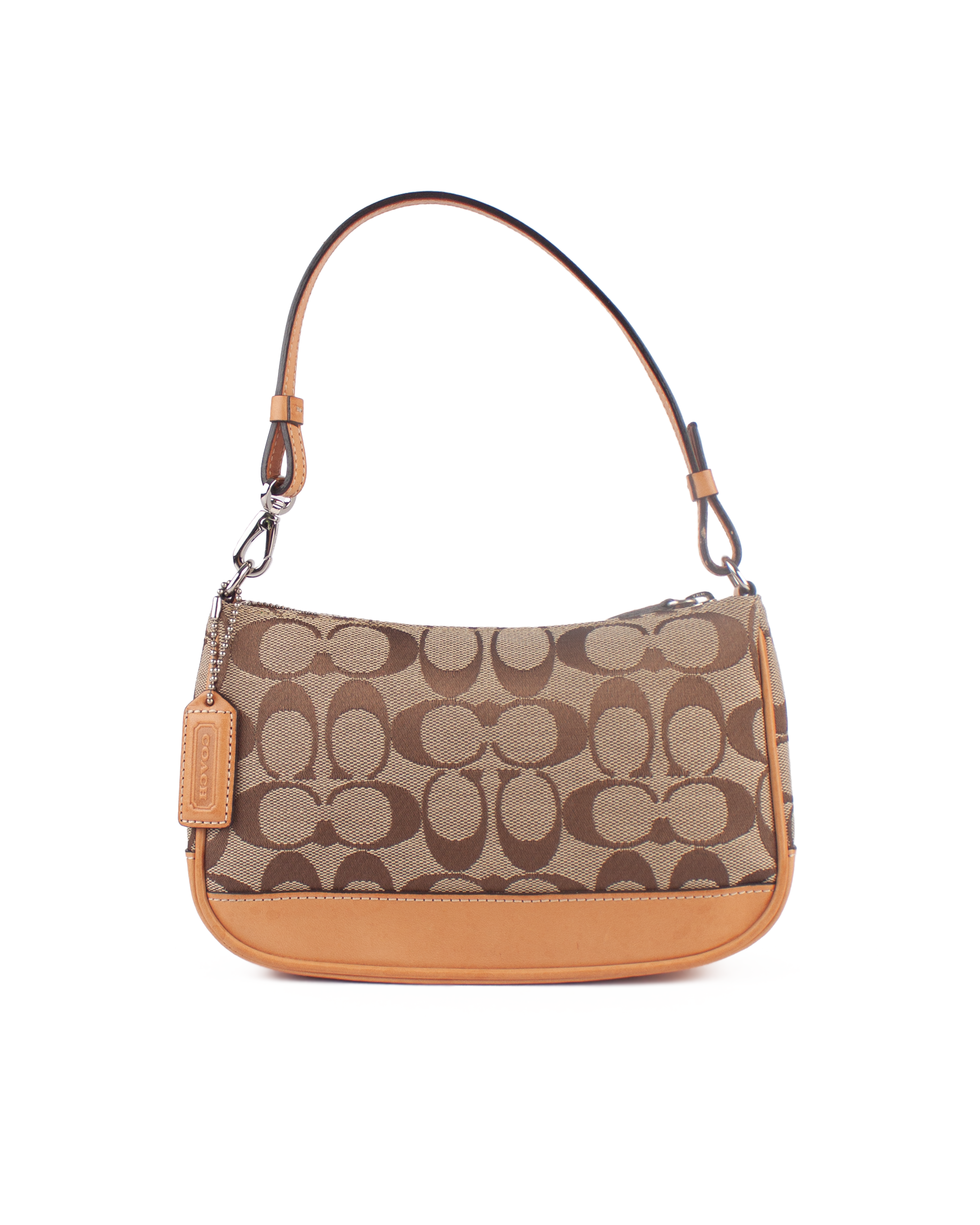 Demi Signature Canvas Pochette Shoulder Bag