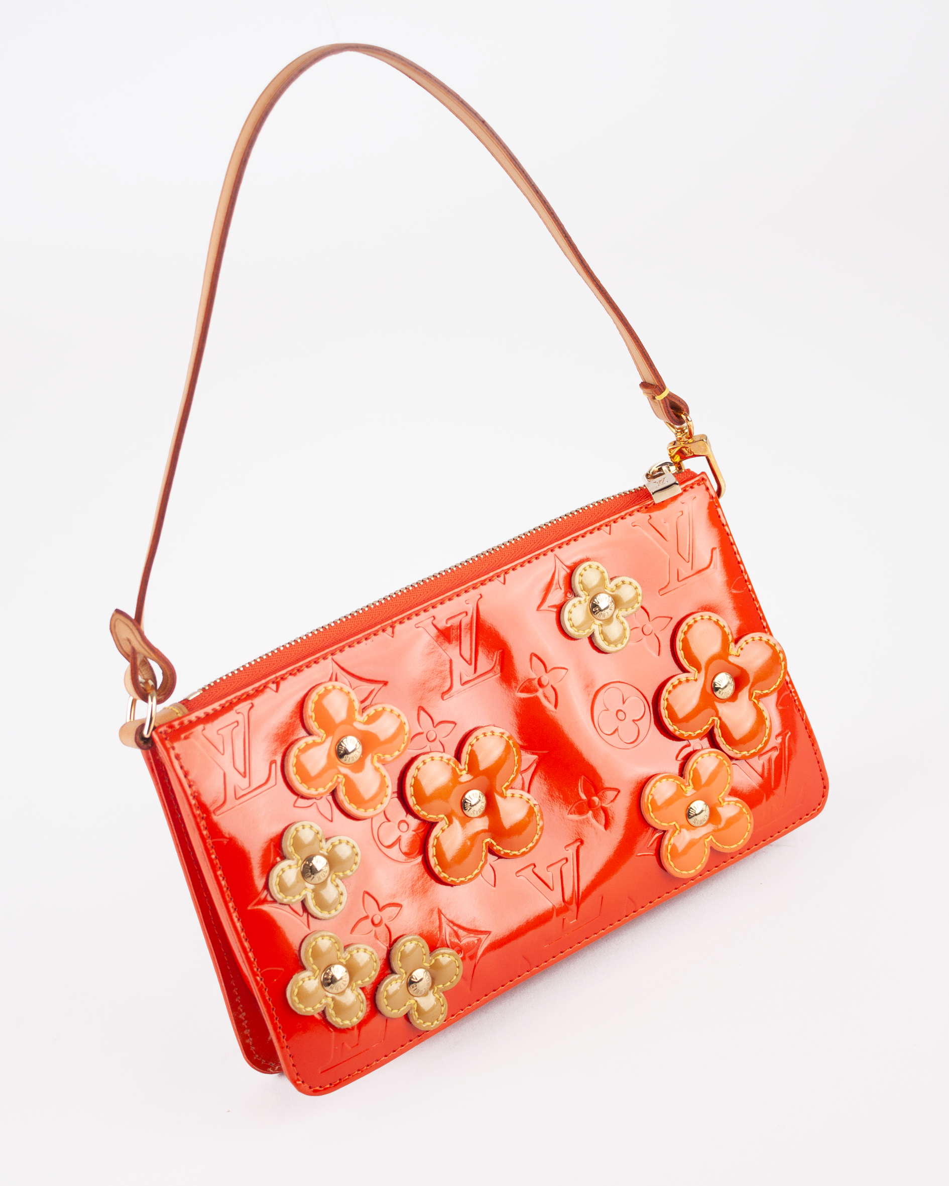 Limited Edition 2000s Vernis Lexington Fleurs Pochette