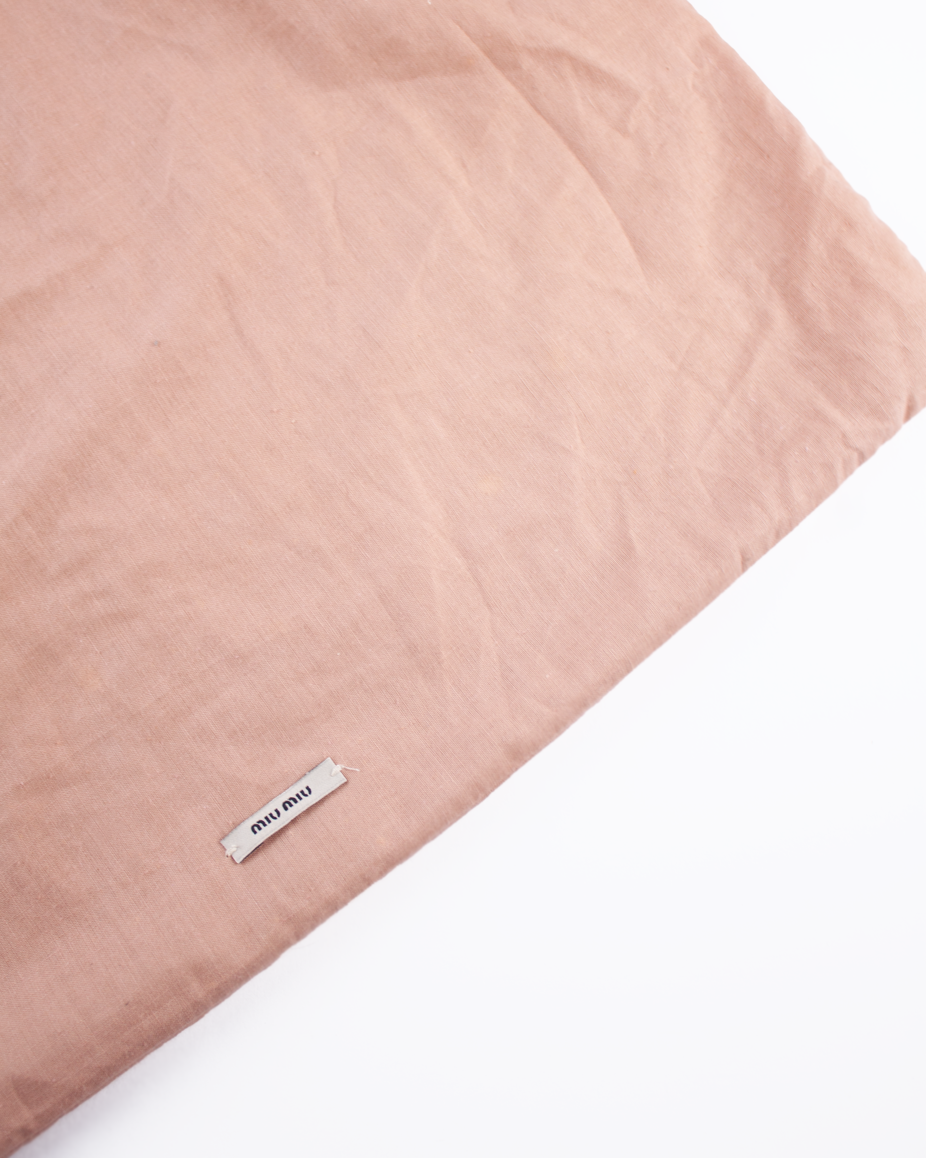 Tan Matelasse Matelasse Bauletto Aperto Bag