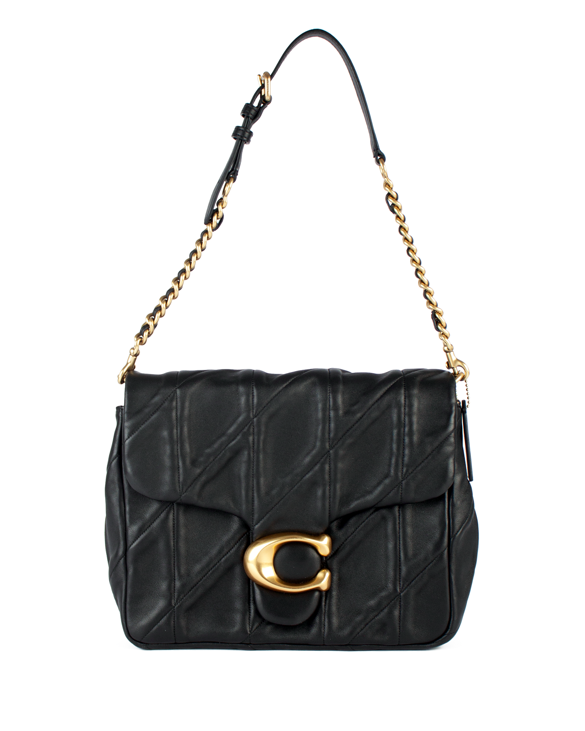 Times Square Quilted Leather Tabby 26 Large