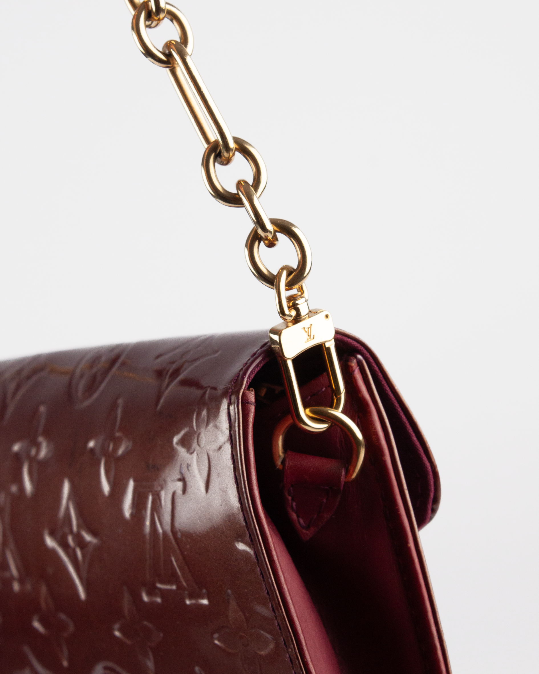 Sunset Boulevard Patent Leather Bag