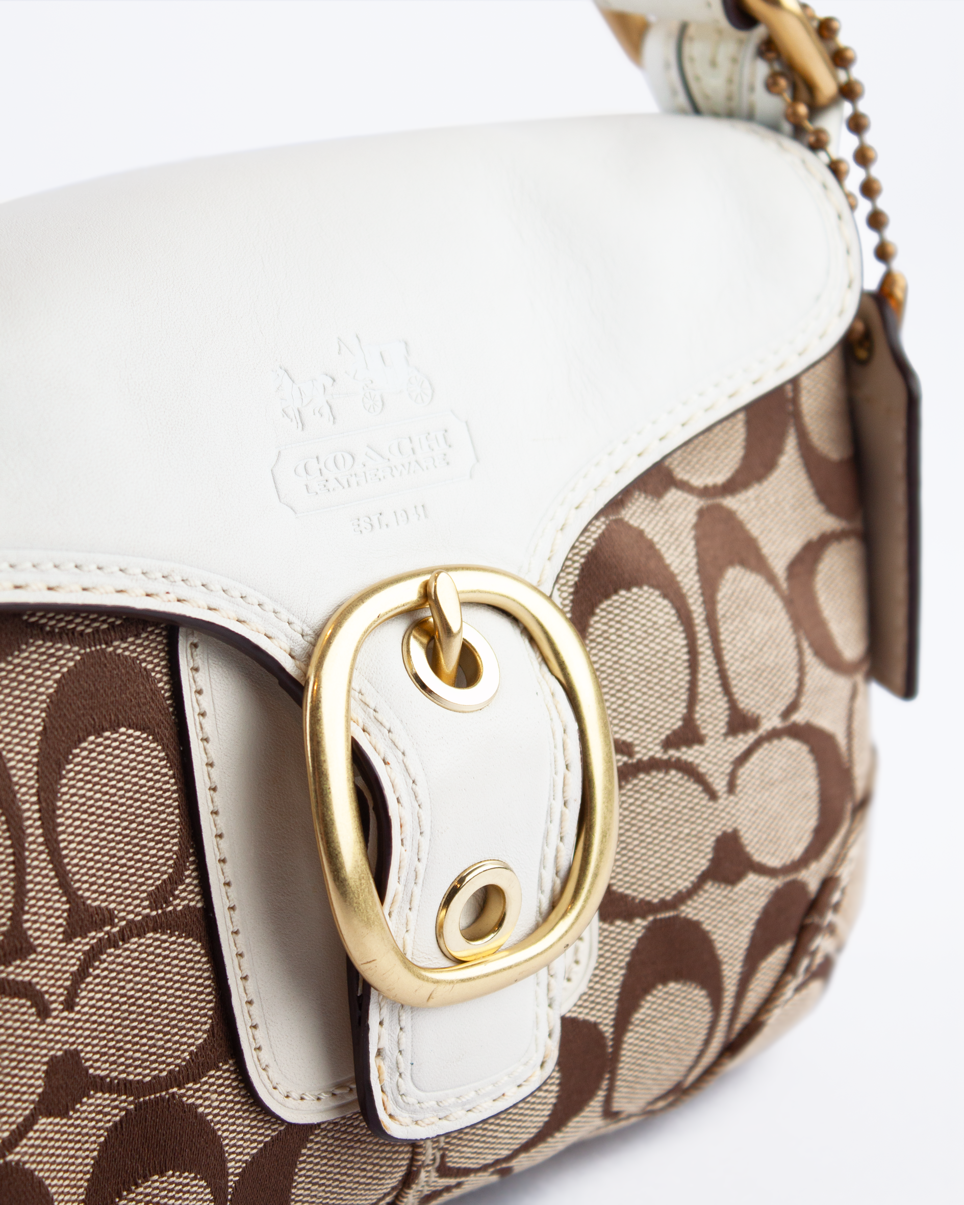 Bleecker Signature Flap Hobo Bag