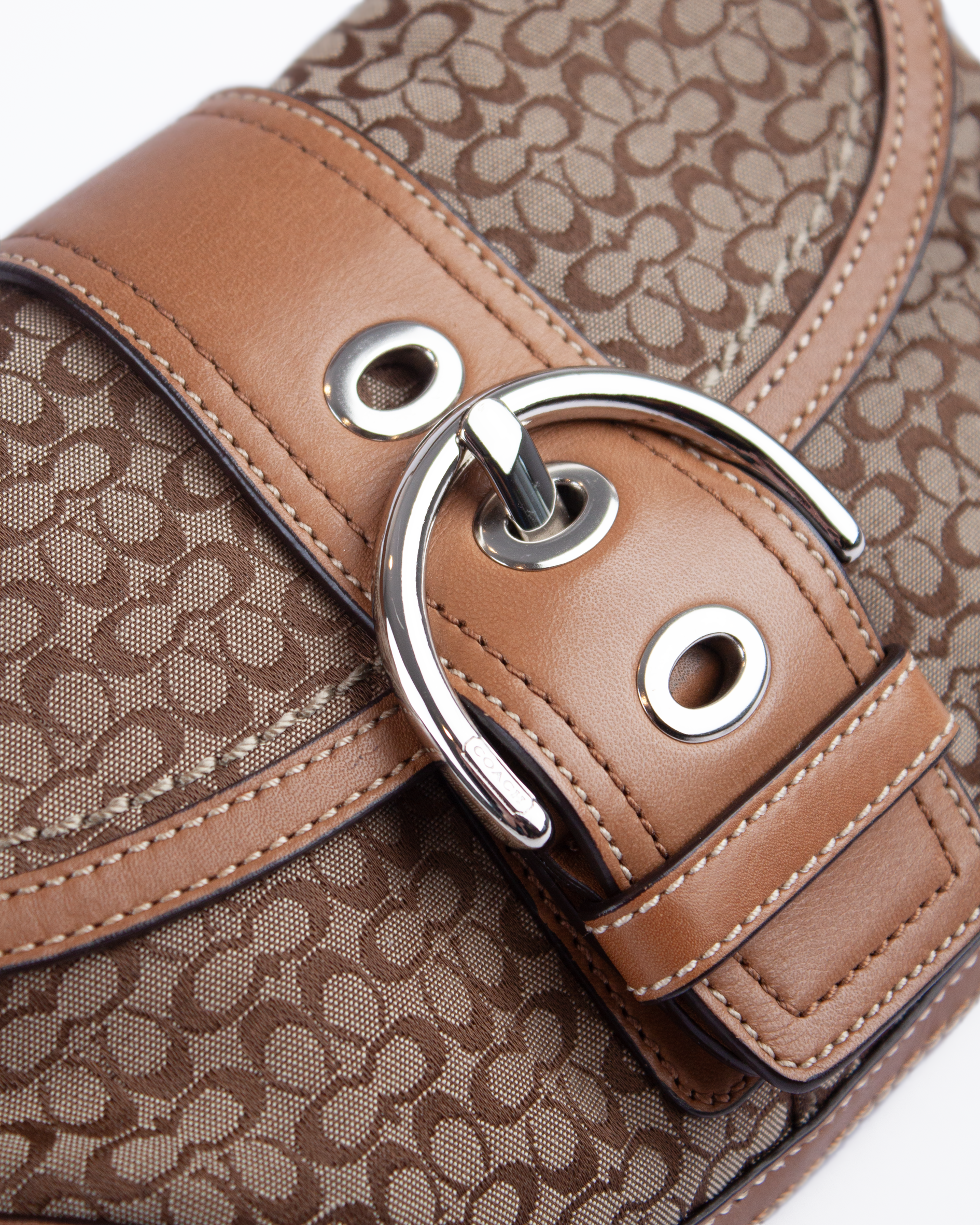 Soho Y2K Signature Flap Bag