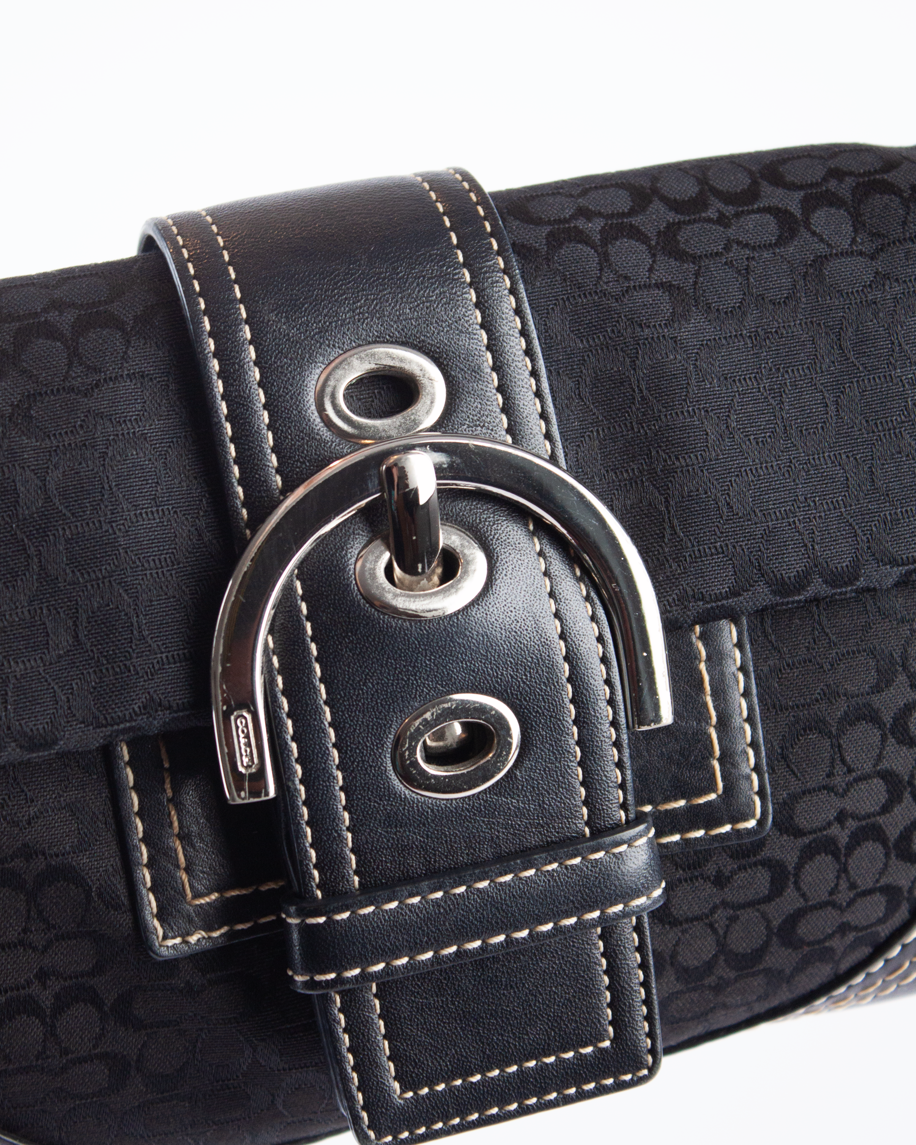 Soho Y2K Black Shoulder Bag