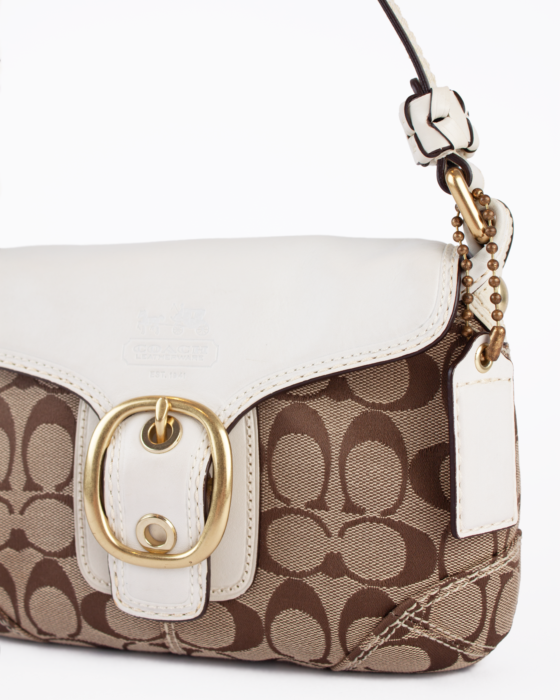 Bleecker Signature Flap Hobo Bag
