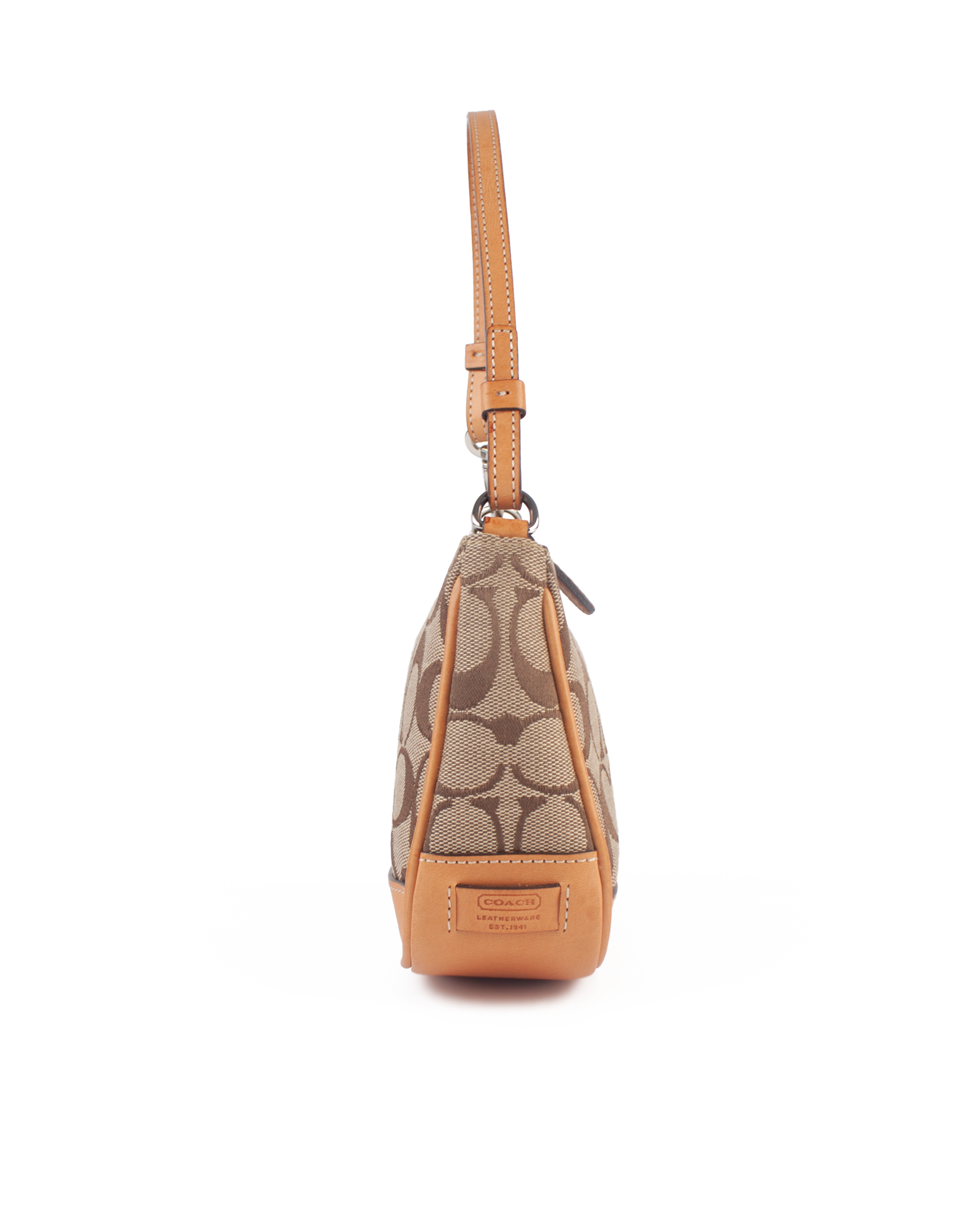 Demi Signature Canvas Pochette Shoulder Bag