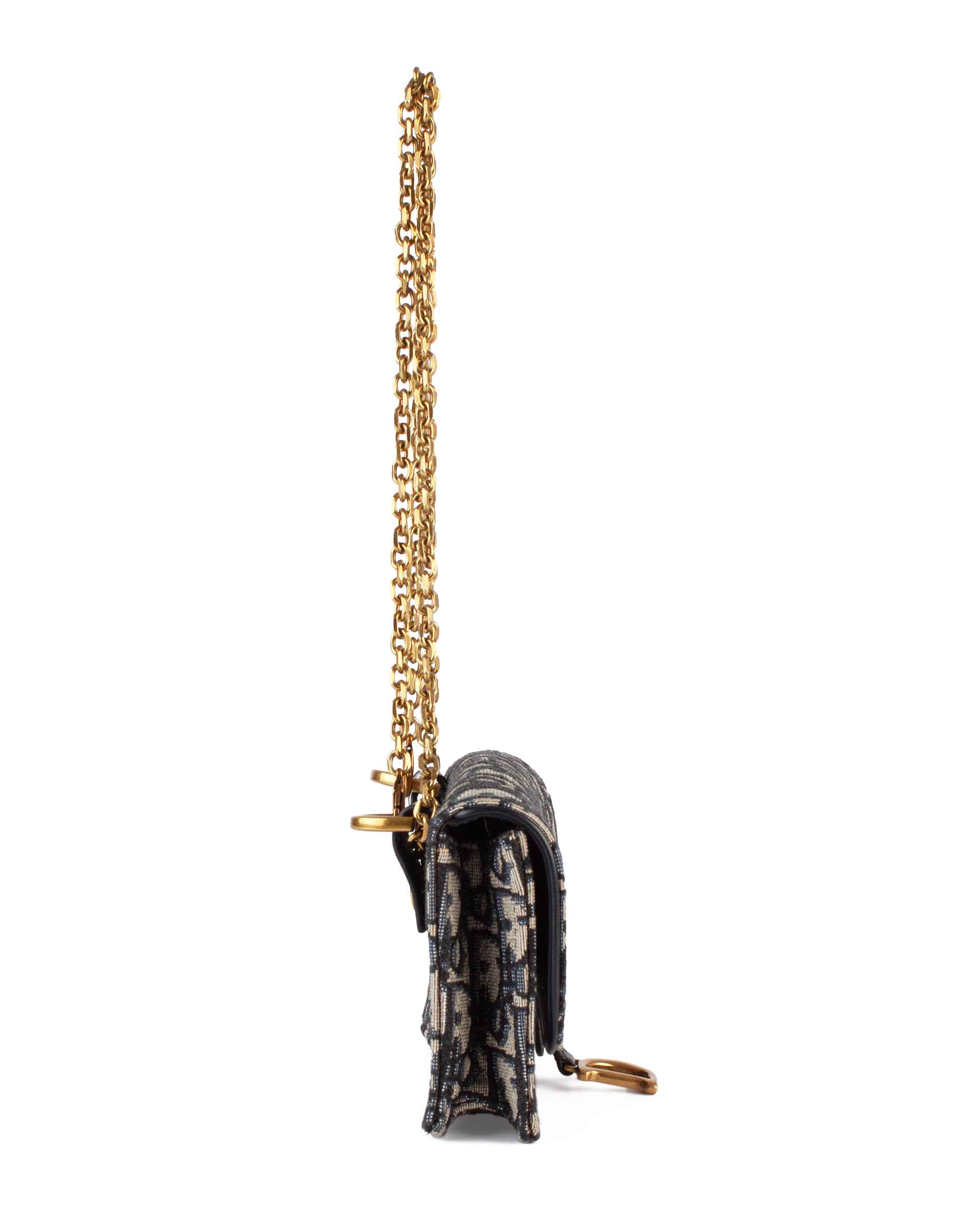 Dior Oblique Saddle Pouch Shoulder Bag