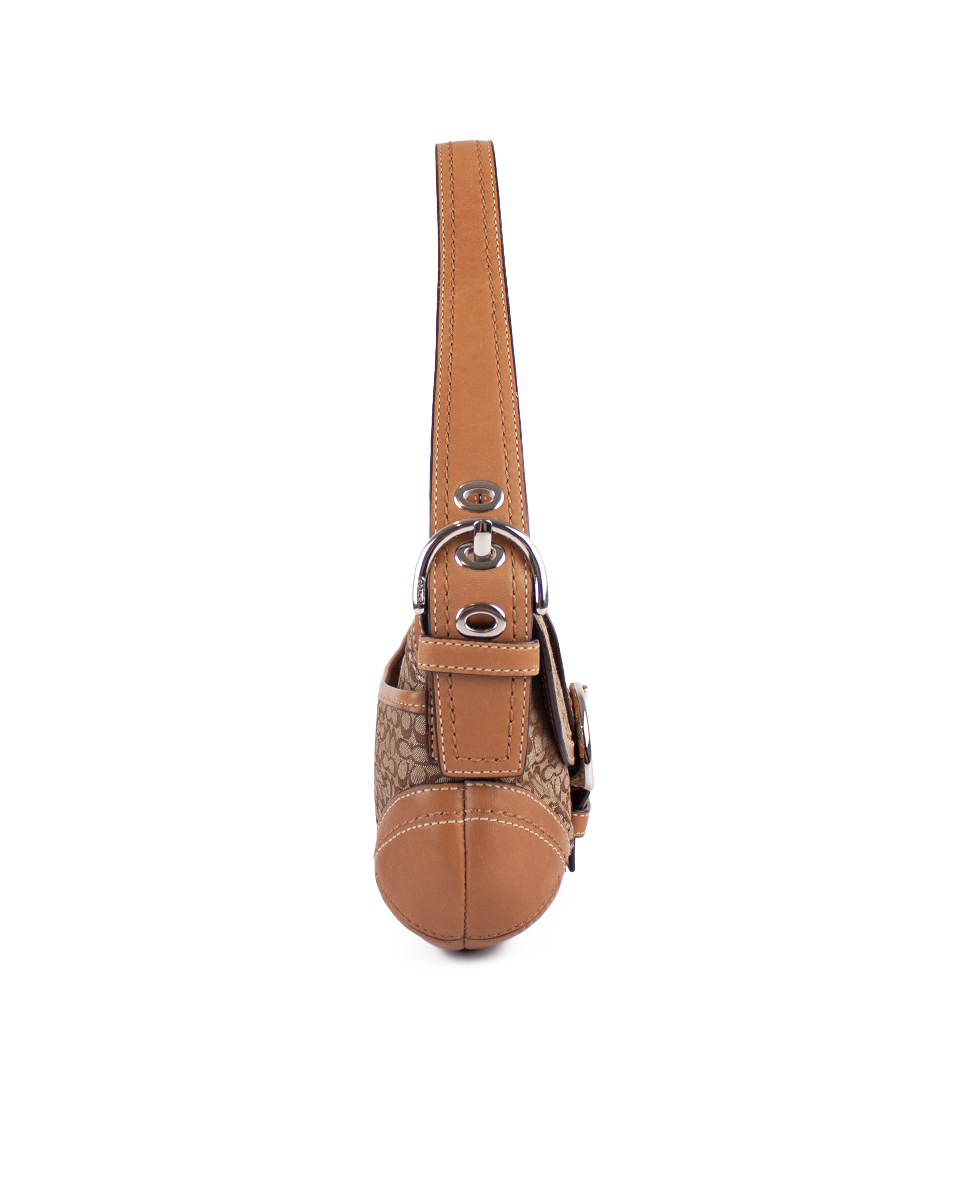 Soho Y2K Signature Flap Bag