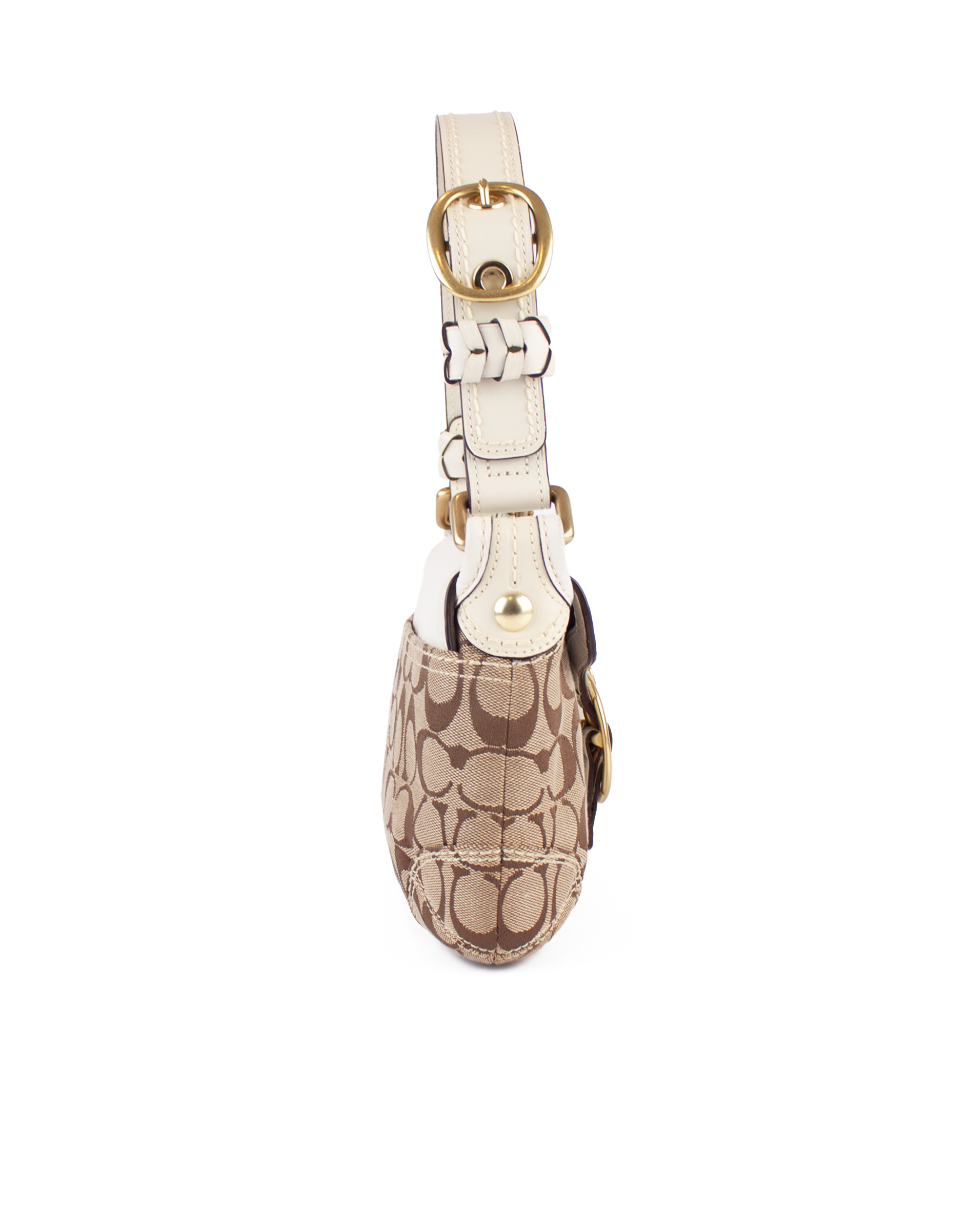 Bleecker Signature Flap Hobo Bag