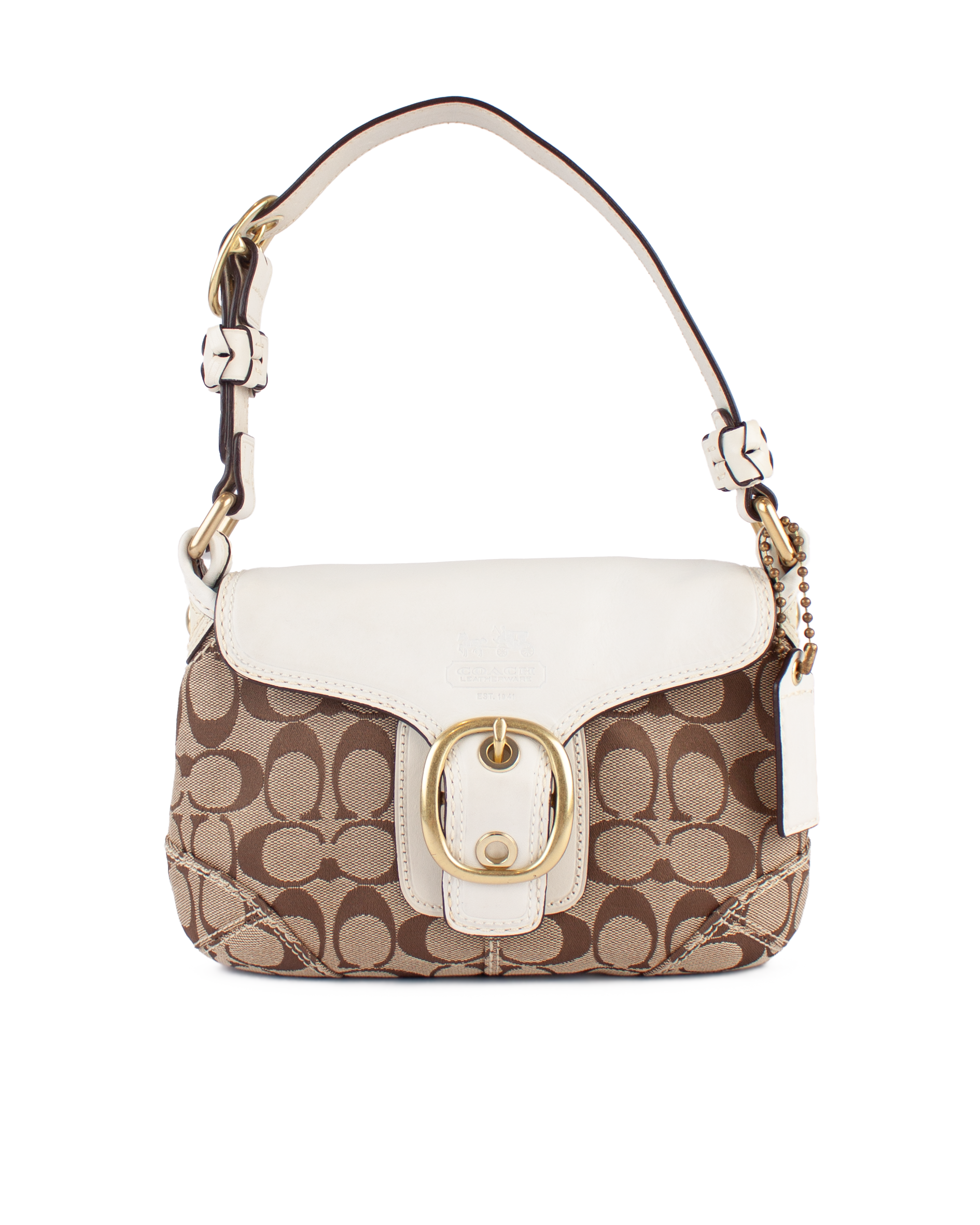 Bleecker Signature Flap Hobo Bag
