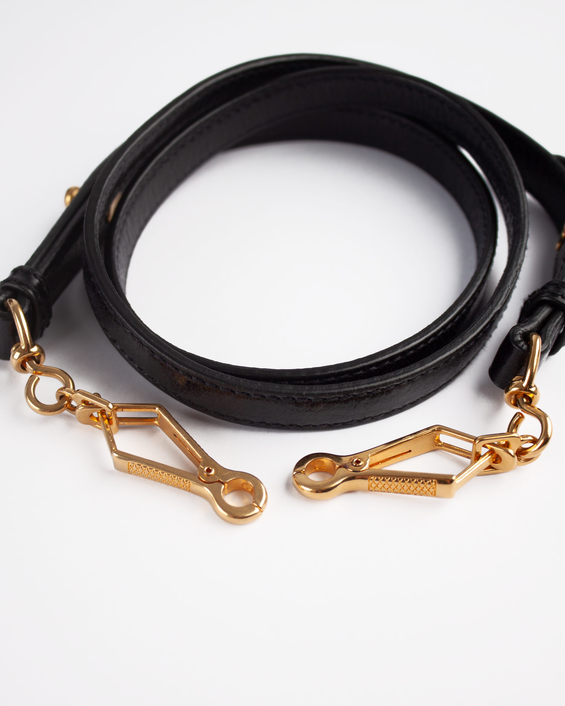 Black Matelasse Bauletto Aperto Bag