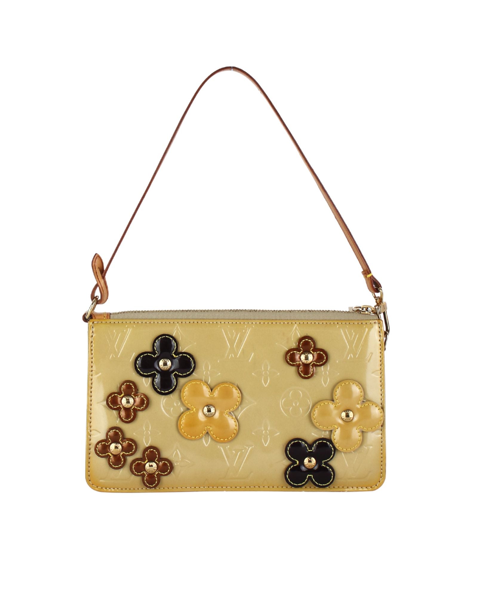Limited Edition 2000s Vernis Lexington Fleurs Pochette