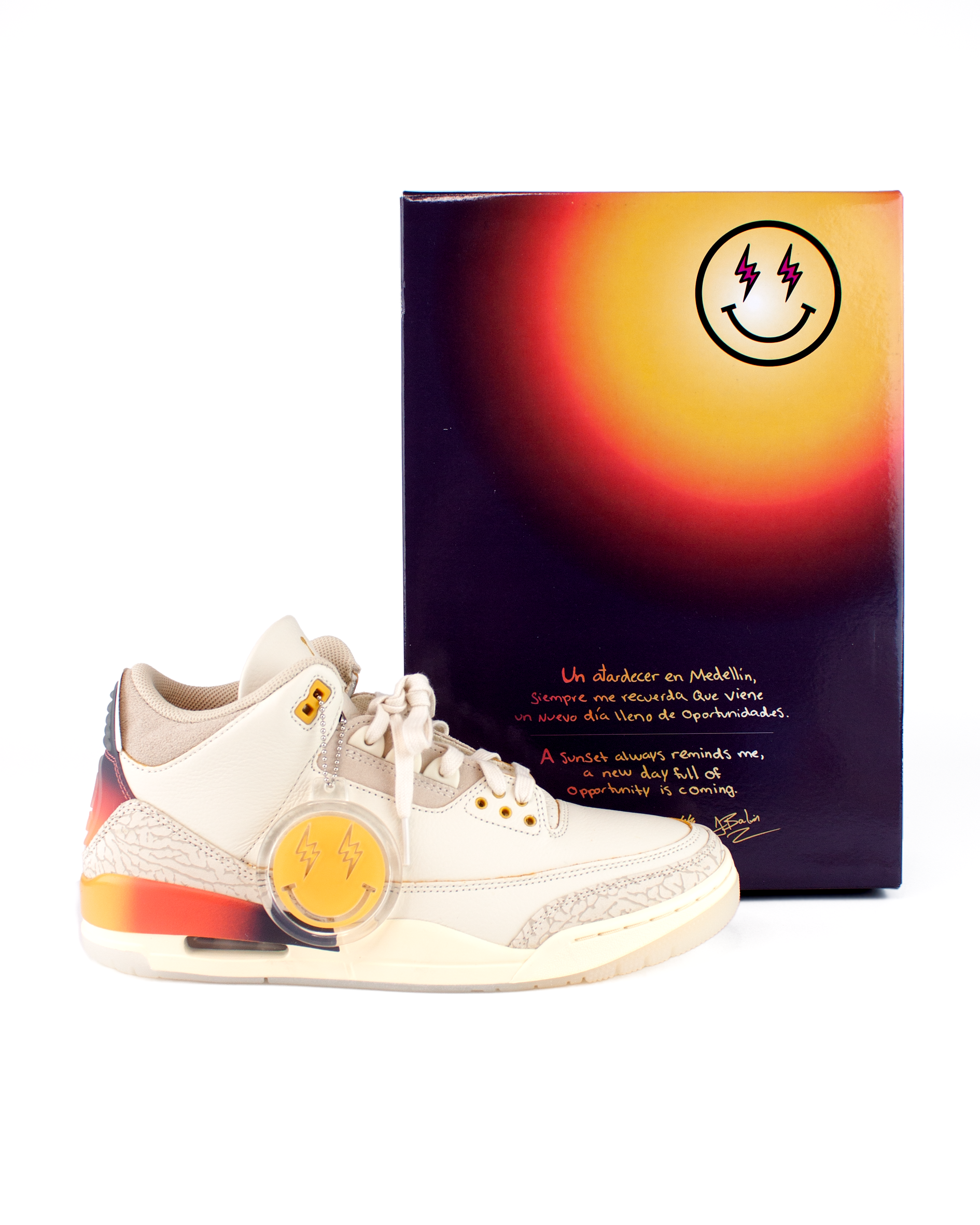 J. Balvin x Air Jordan 3 Retro 'Medellin Sunset'