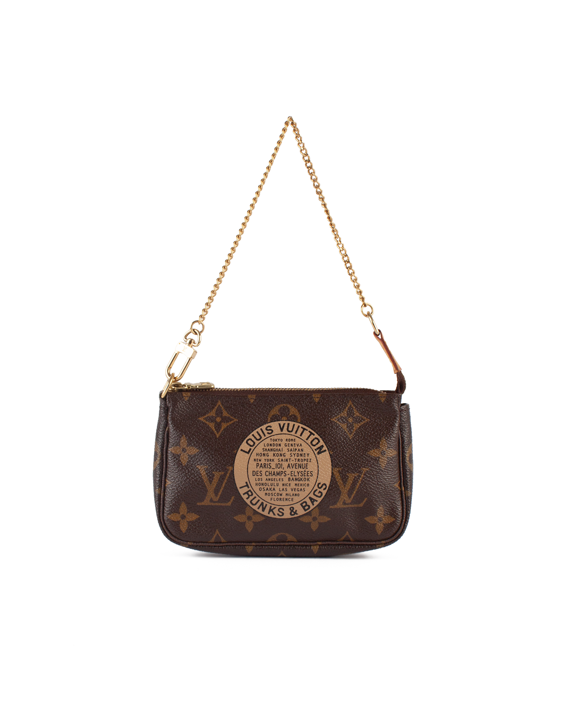 Limited Edition Monogram Trunks and Bags Mini Pochette Accessoires