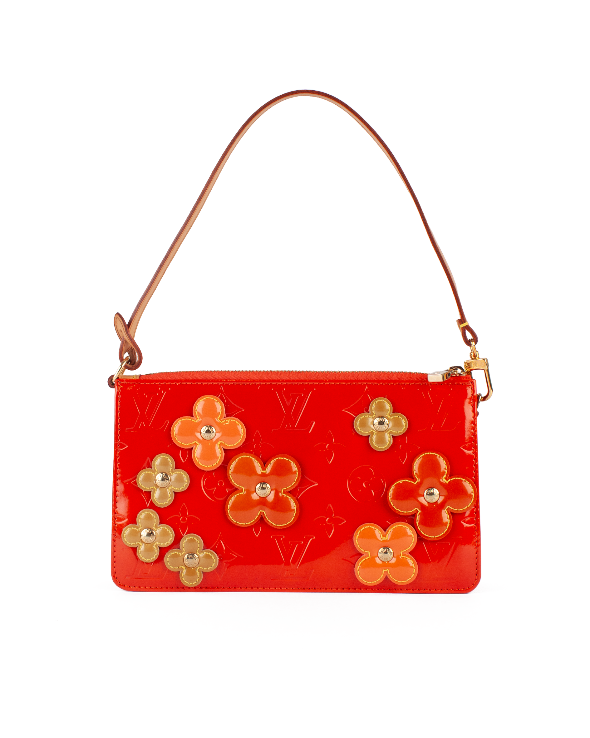 Limited Edition 2000s Vernis Lexington Fleurs Pochette