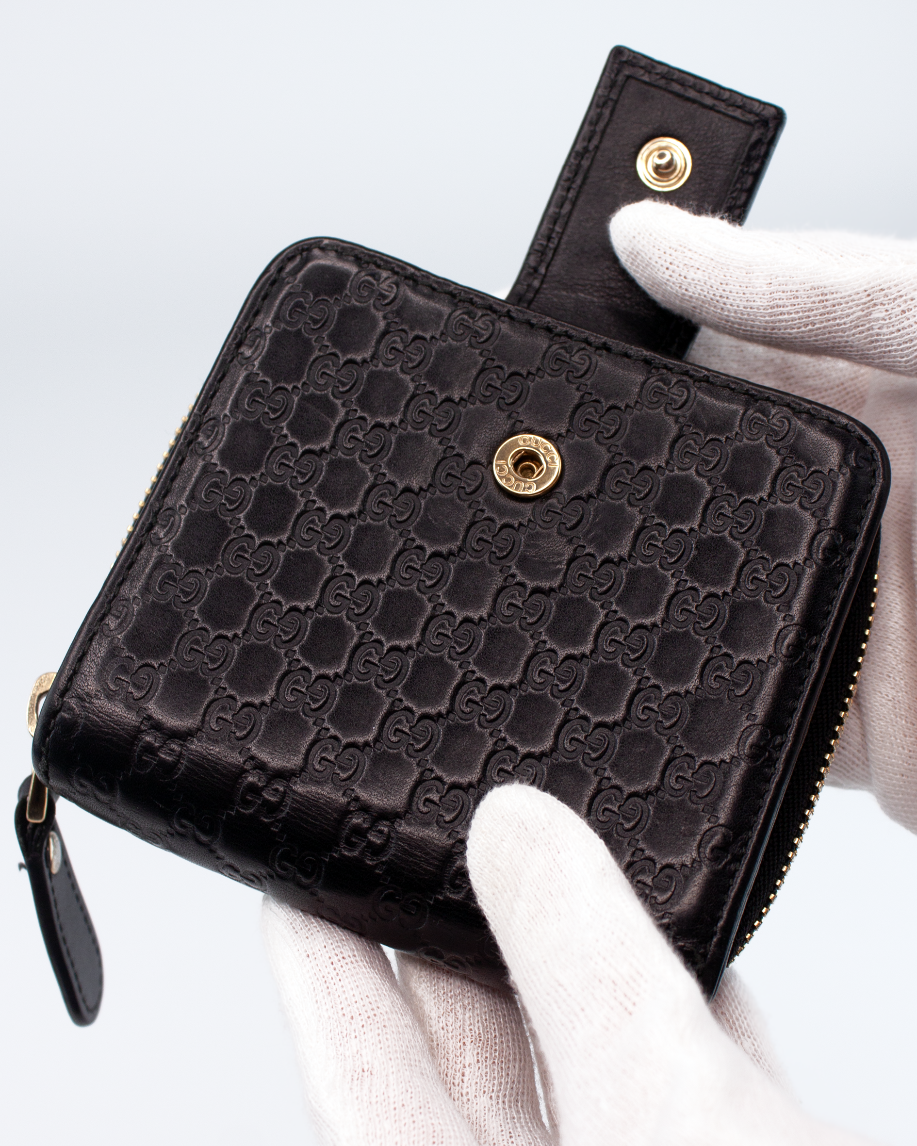 Microguccissima Compact Wallet