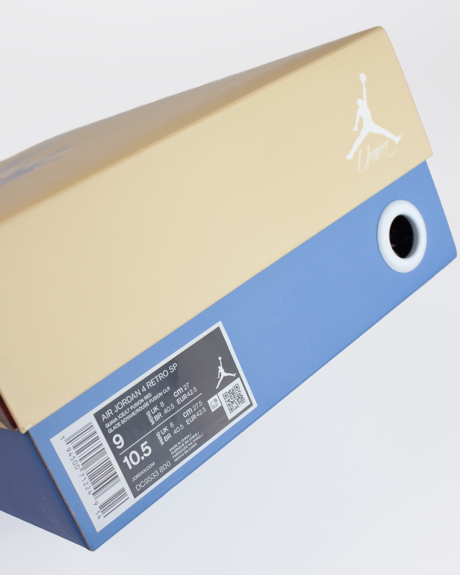 Union LA x Air Jordan 4 Retro 'Guava Ice'