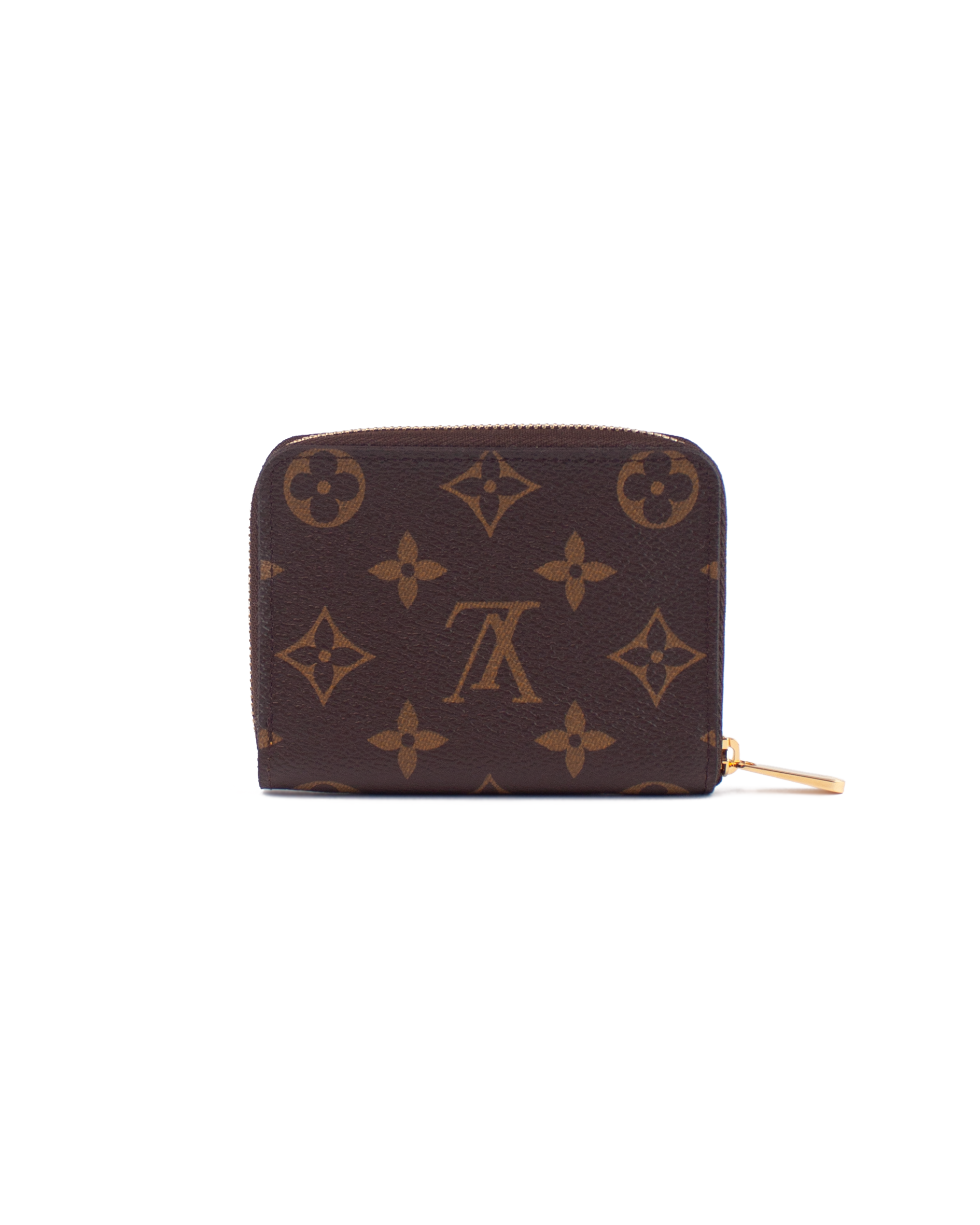 Vivienne Holiday Monogram Zippy Coin Purse