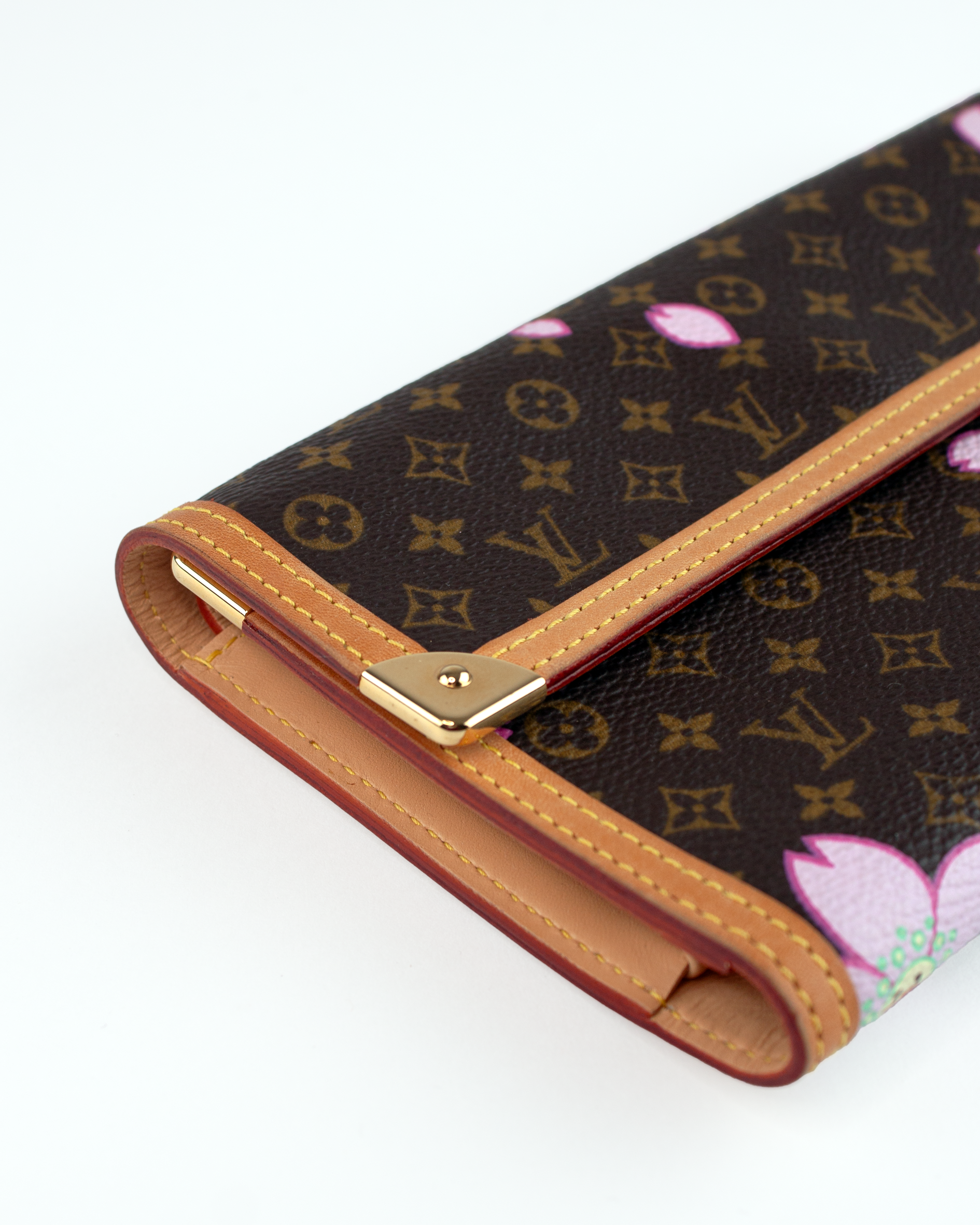 Cherry Blossom Porte Tresor International Wallet