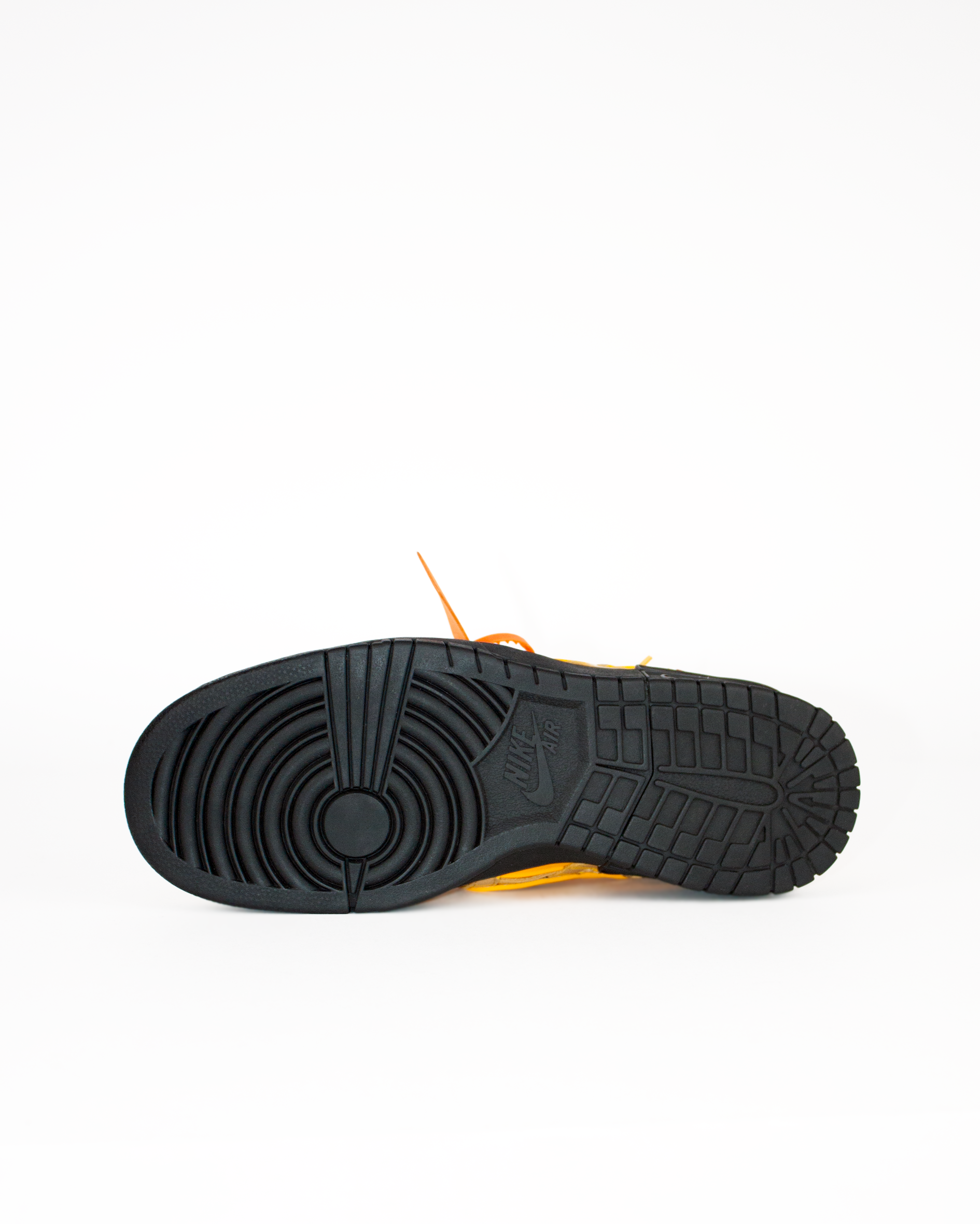 Off White x Nike Rubber Dunk 'University Gold'